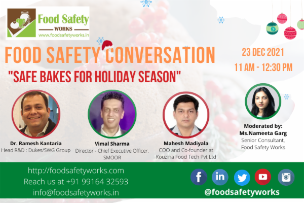 Food Safety Conversation: Safe Bakes for Holiday Season cover