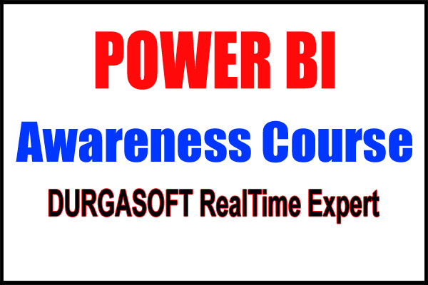 POWER BI Awareness Course cover