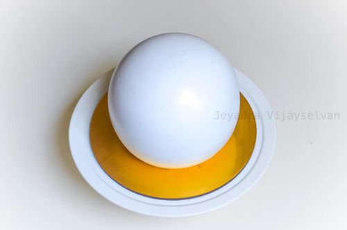 Whipped Cream Sphere Cake cover