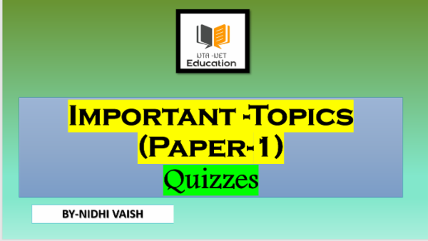 Free quizzes for Practice -paper-1 cover