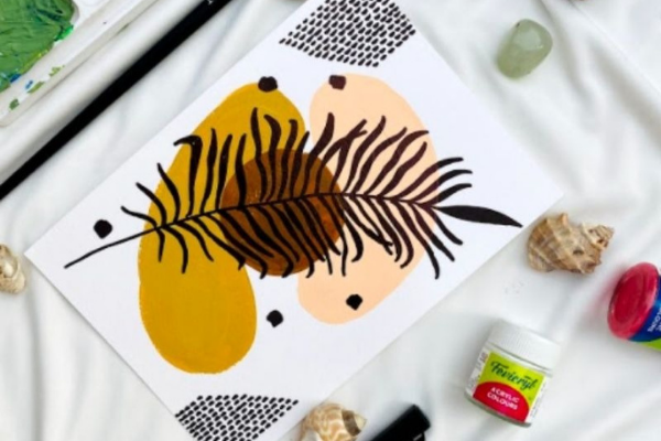 Replay - Minimalist Art with Acrylics cover