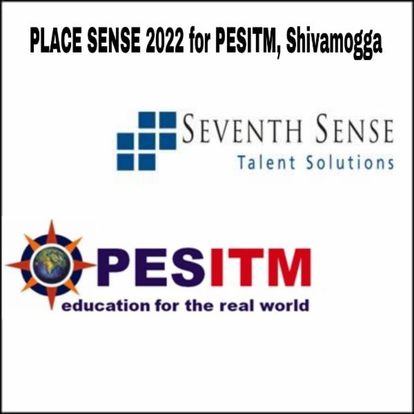 PESITM Shivamogga Place Sense 2022 - 50 Placement Opportunities for 2022 B.E. Batch before you graduate or MONEY BACK GUARANTEE (Only people enrolled will be eligible to apply to every opportunity) cover