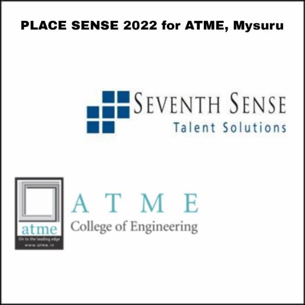 ATME Mysuru Place Sense 2022 - 50 Placement Opportunities for 2022 B.E. Batch before you graduate or MONEY BACK GUARANTEE (Only people enrolled will be eligible to apply to every opportunity) cover