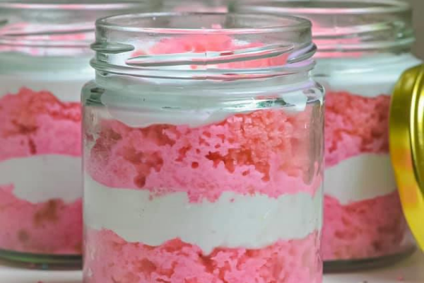 Persian Rose Milk Cake cover