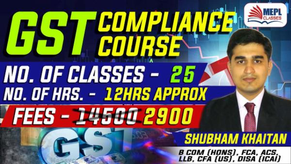 GST COMPLIANCE COURSE - SKILL ENHANCEMENT - FOR MOBILE APP (ANDROID ONLY) cover