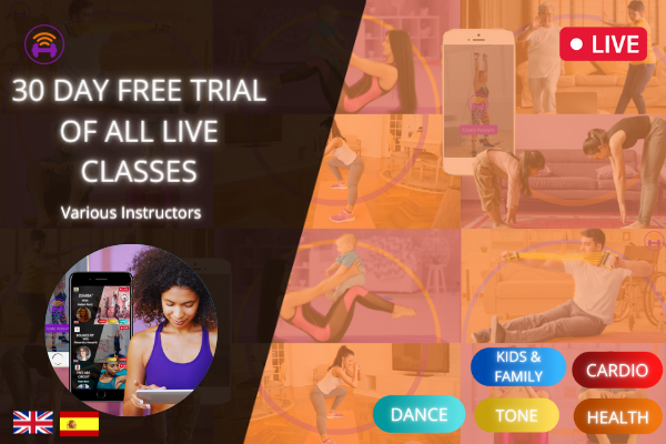 30 Day Free Trial Of All Live Fitness Classes cover