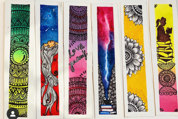 Replay - Mandala Watercolor Bookmark cover