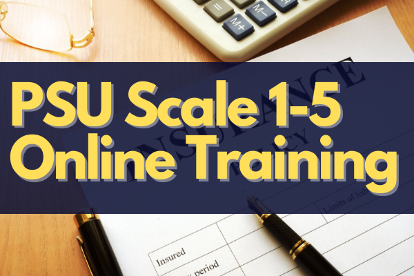 PSU Scale 1-5 Online Training cover