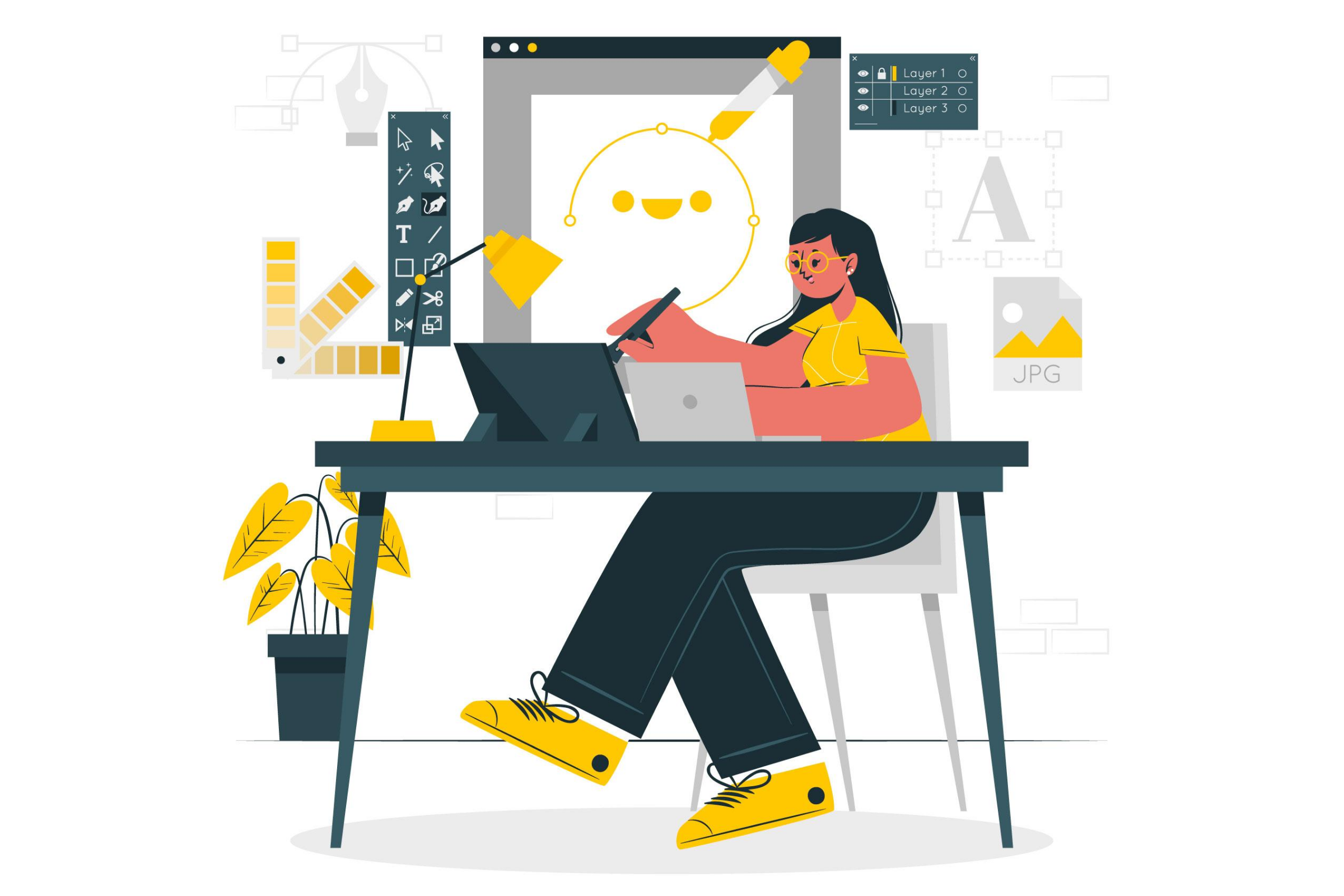 Adobe Illustrator | Live Masterclass for Designers | Vector Graphic Design cover