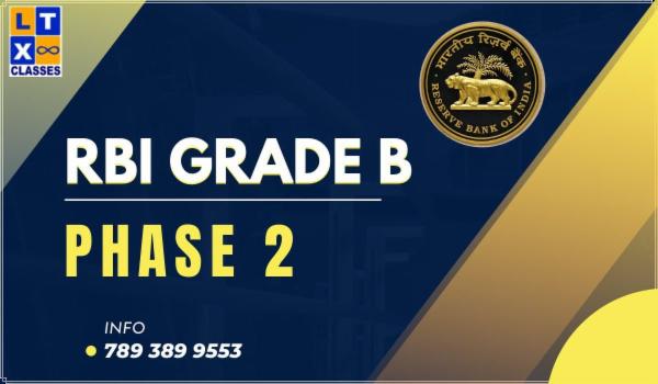 RBI Grade B Phase II cover