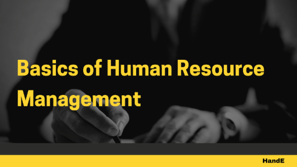 Basics of Human Resource Management cover