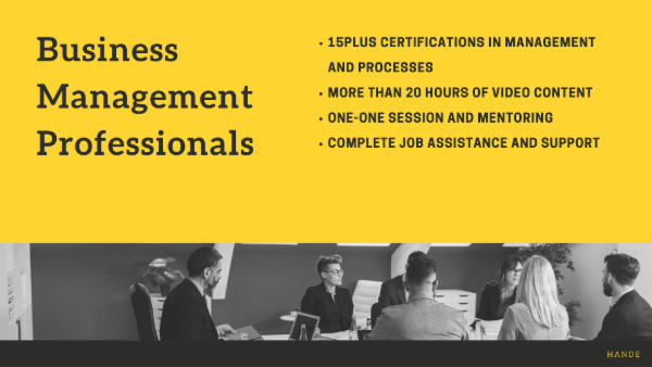 Advance Management Program in Business Management cover