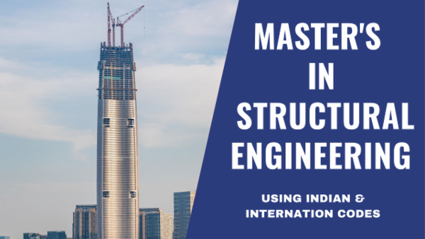 Master study in Structural engineering with Indian & International codes cover