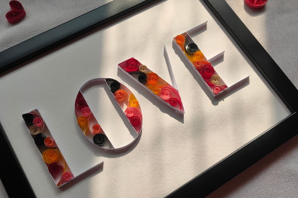 Quilling Typography: Valentine's Day Special cover