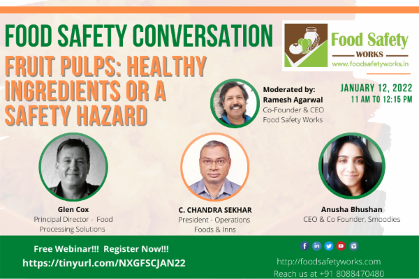 Food Safety Conversation: Fruit Pulps - Healthy Ingredients or a Safety Hazard cover