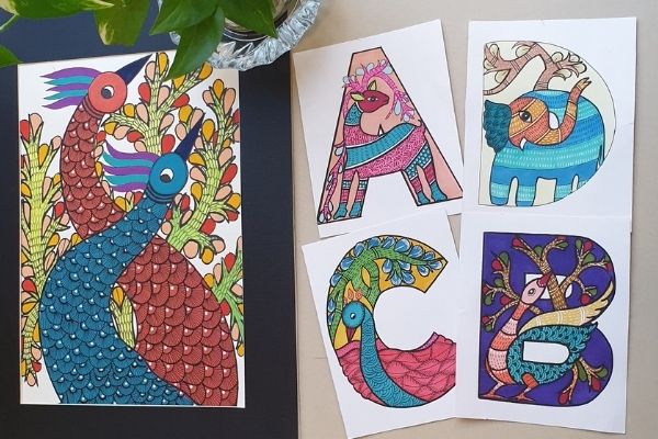 Replay -Learn to make Gond Monograms cover