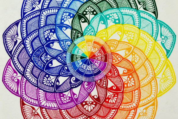 Replay - Mandala Making - Rainbow Style cover