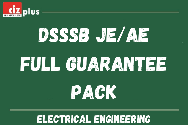 DSSSB JE/AE Full Guarantee Pack Electrical cover