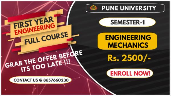Engineering Mechanics (Pune University) cover