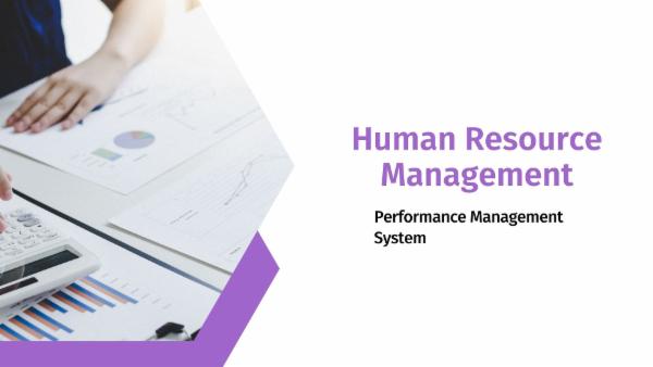 HRM: Performance Management System cover