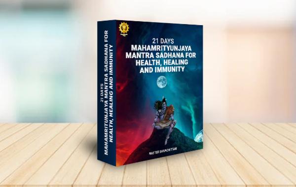 21 DAYS MAHAMRITUNJAYA MANTRA SADHANA FOR HEALTH, HEALING AND IMMUNITY cover