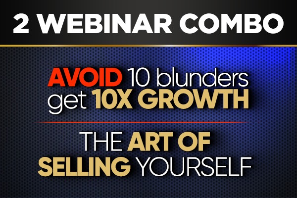 2 Webinars to Transform Life & Business cover