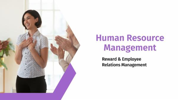 HRM: Employee Relations Management cover