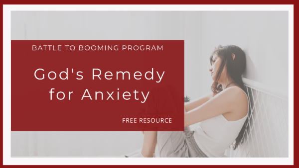 God's Remedy for Anxiety cover