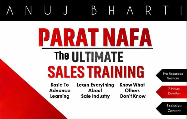 PARAT NAFA - The ULTIMATE SALES TRAINING cover
