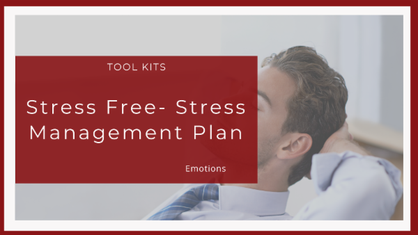 Stress Free Stress Management Plan cover