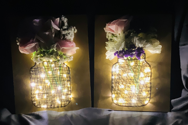 Replay - Mason Jar Making - Using String Art cover