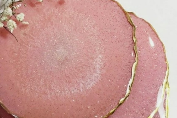 Replay - Resin Geode Coasters Making cover