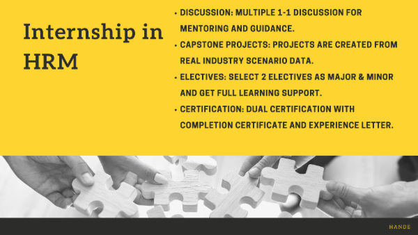 Internship in HRM cover