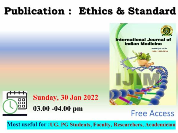 Publication : Ethics & Standard cover