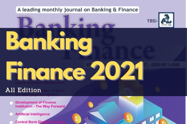 Banking Finance Journal 2021 cover
