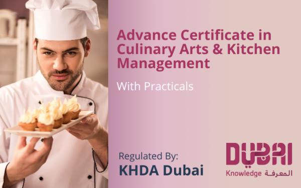 Advance Certificate in Culinary Arts & Kitchen Management (With Practicals) cover