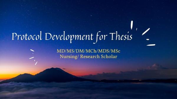 RMFC Part_1: Thesis Protocol Development cover