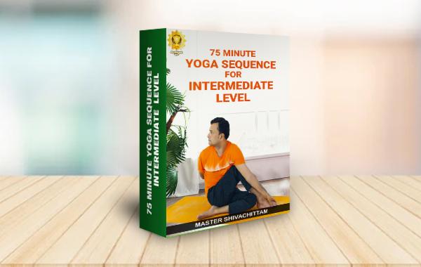 75 MINUTE YOGA SEQUENCE FOR INTERMEDIATE LEVEL cover