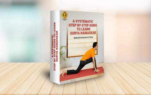 A SYSTEMATIC STEP BY STEP GUIDE TO LEARN SURYA NAMASKAR cover