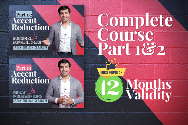 Complete Accent Reduction Course (Part 1 and 2) cover