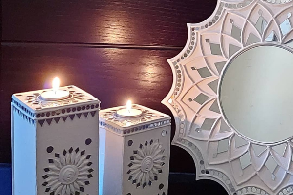 Replay - Lippan Art Tealight Pillars cover