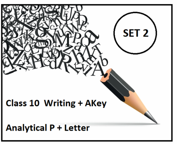 Term II 2021-22 Class 10 Writing SET 2 cover