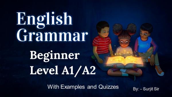 Beginner Grammar A1/A2 cover