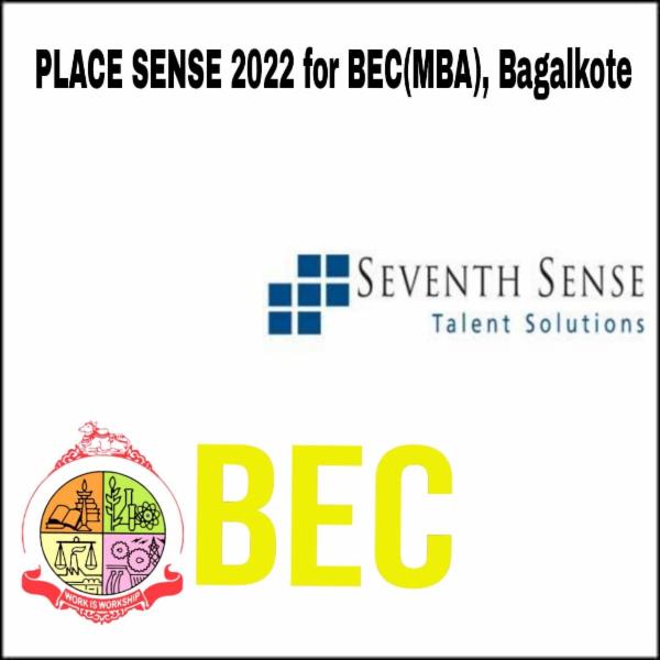 BEC Bagalkot MBA Place Sense 2022 - 25 Placement Opportunities for 2022 MBA Batch before you graduate or MONEY BACK GUARANTEE (Only people enrolled will be eligible to apply to every opportunity) cover