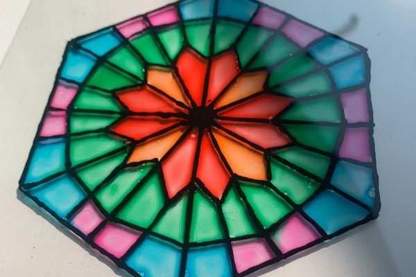 Replay - Geometric Patterns using Glass Paints cover