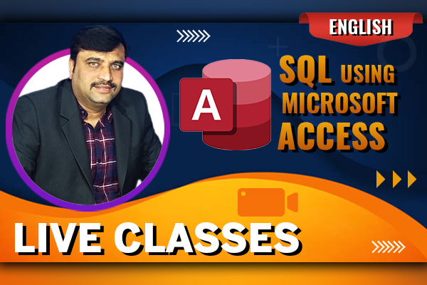 SQL USING MS ACCESS - Live Instructor Led Class cover