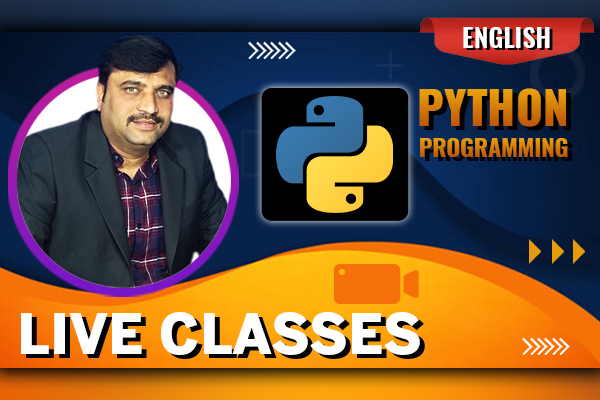PYTHON PROGRAMMING - Live Instructor Led Class cover