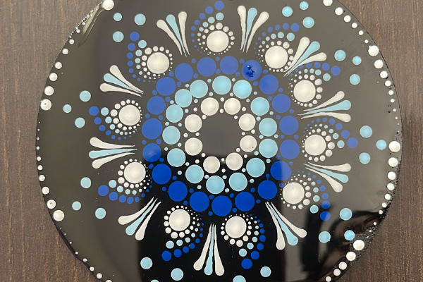 Replay - Dot Art Coaster Painting cover