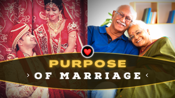 PURPOSE OF MARRIAGE cover
