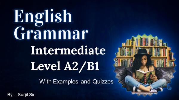 Intermediate Grammar A2/B1 cover